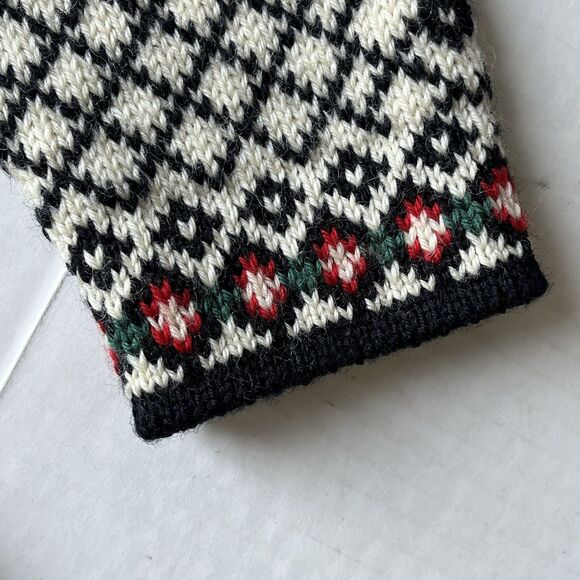 Dale of Norway Wool Knit Cardigan Ski Sweater Nordic Fair Isle Clasp Jacket XS - Picture 10 of 16